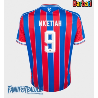 Crystal Palace Eddie Nketiah #9 Tricou Fotbal Replică 2025-26 Barbati Acasa